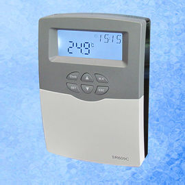 سخان مياه بالطاقة الشمسية ضغط اللون الأبيض تحكم رقمي SR609C
