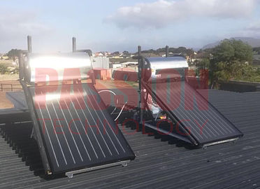 مغلقة حلقة تداول سقف سخان المياه بالطاقة الشمسية ، سخان المياه بالطاقة الشمسية لوحة مسطحة
