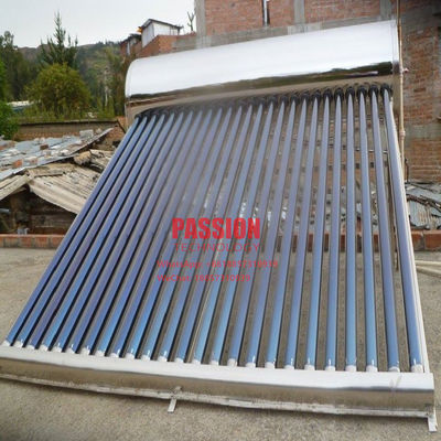 200L 304 الفولاذ المقاوم للصدأ سخان مياه بالطاقة الشمسية 250L بدون ضغط السخان الشمسي ETC أنبوب زجاجي نظام Heaing بالطاقة الشمسية
