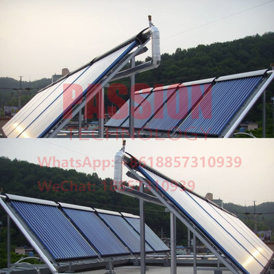 30tubes Copper Pipe Solar Collector 300L Heat Pipe سخان مياه بالطاقة الشمسية