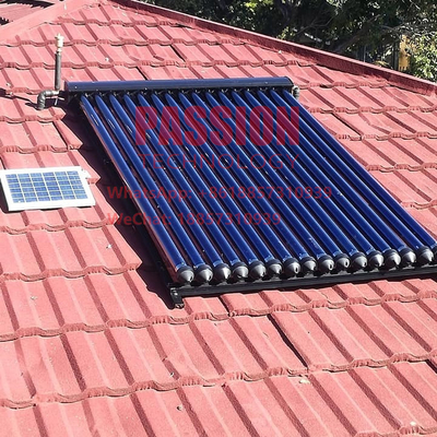 14x90mm مكثف الشمسية مجمع 15tubes أنبوب الحرارة سخان المياه بالطاقة الشمسية