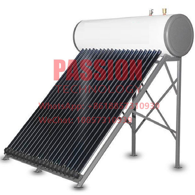 150L الأبيض خزان سخان المياه بالطاقة الشمسية 300L الملعب سقف الضغط جامع التدفئة الشمسية