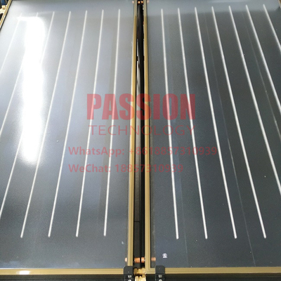 2.5m2 لوحة مسطحة لوحة للطاقة الشمسية EPDM العزل لوحة سخان المياه بالطاقة الشمسية