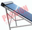 الزجاج الصوف الأنابيب الحرارة الشمسية جامع 24MM النحاس المكثف سقف مسطح