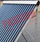 جامع للطاقة الشمسية الحرارية المتصاعدة الجدار للاستحمام OEM / ODM متاح 20 أنابيب