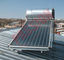 300L عالية الأداء لوحة مسطحة سخان المياه بالطاقة الشمسية تكلفة اللون الفولاذ المقاوم للصدأ خزان قذيفة