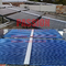 2000L أنبوب زجاجي بدون ضغط سخان مياه بالطاقة الشمسية أنبوب مفرغ مجمع الطاقة الشمسية